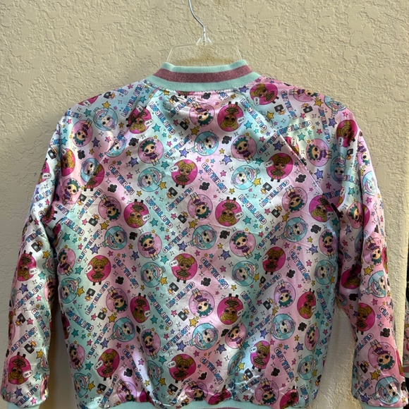 LOL Surprise Dolls Reversable Bomber Jacket - Picture 6 of 10
